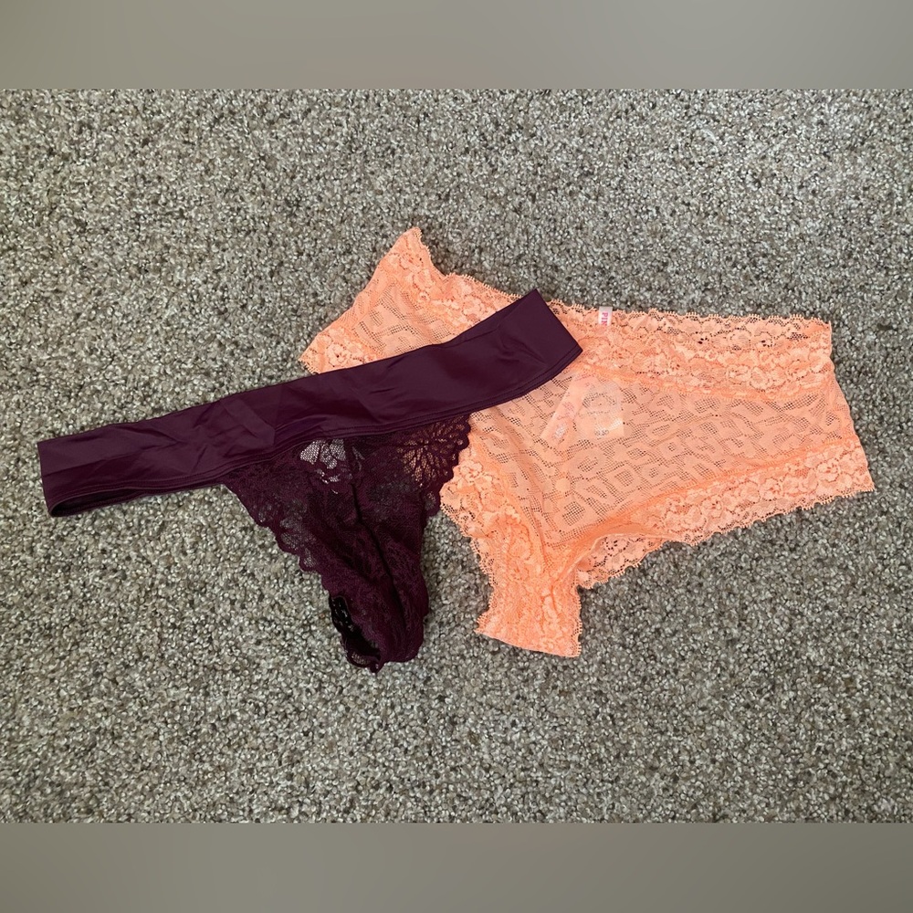 NWT pink/vs panties